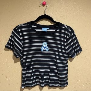 💙🧸90S STRIPED CARE BEAR TOP🧸💙